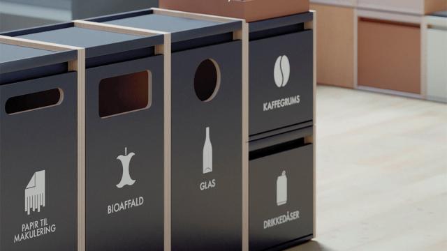 Affaldsløsninger og miljøstationer til alle brancher og virksomheder