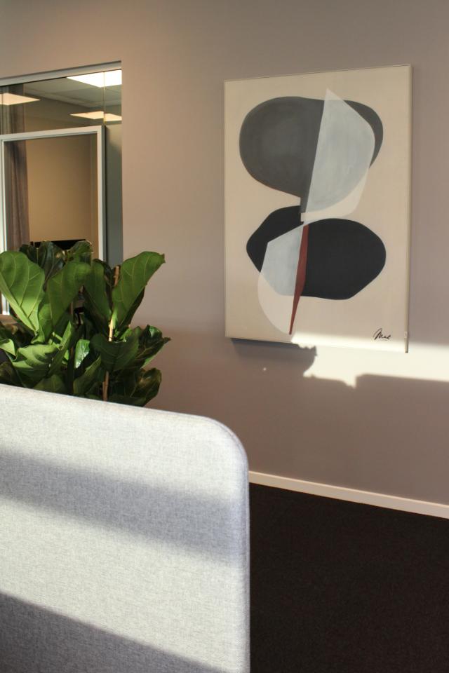 Brug akustikbilleder til at dæmpe lyden på kontoret