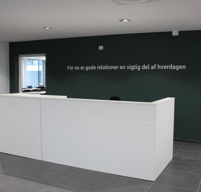 Receptionsområde