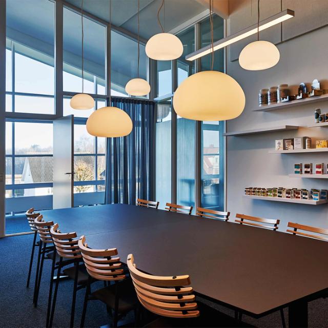 Indretning af showroom hos Natupharma