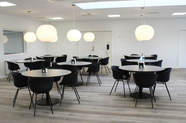 Indretning flot kantine i Næstved