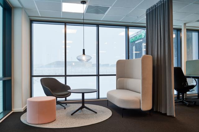 Gardiner i storrumskontor