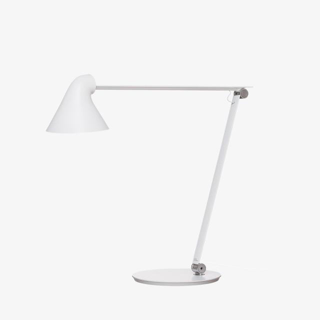 NJP bordlampe, hvid