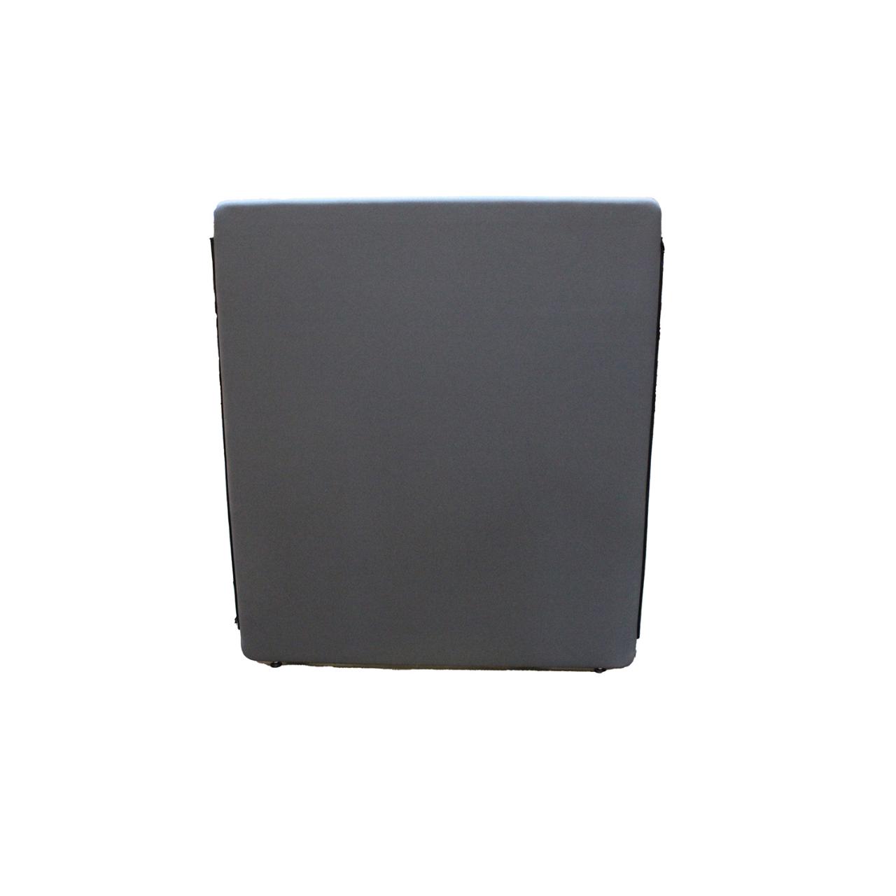 Skærmvæg 125x140 grå