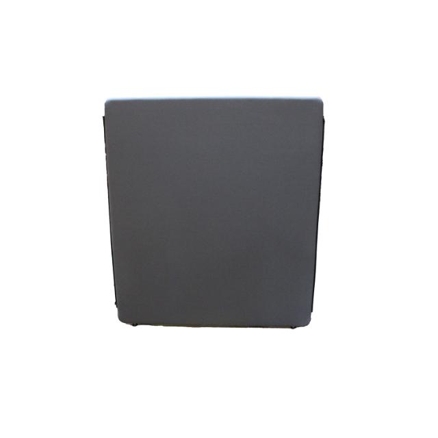 Skærmvæg 125x140 grå