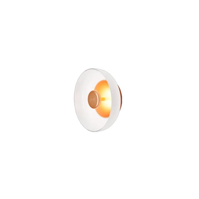 Blossi væglampe, nordic gold/opal