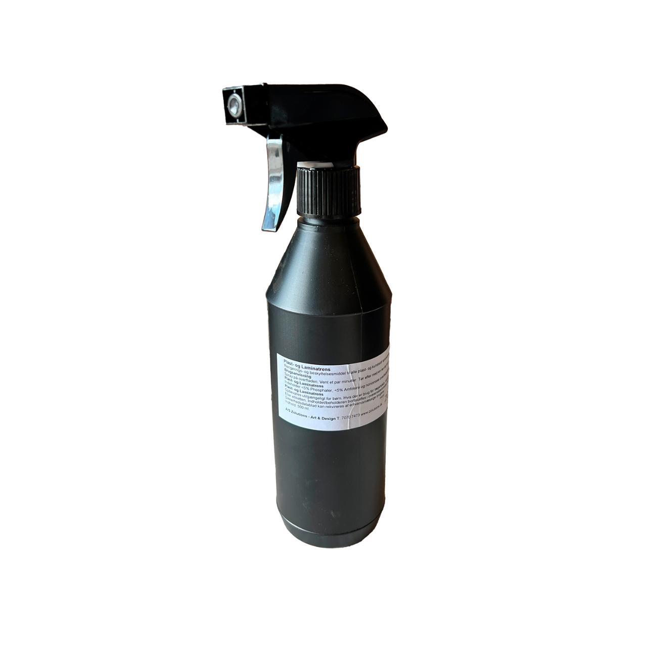 Plast og laminatrens 500 ml.