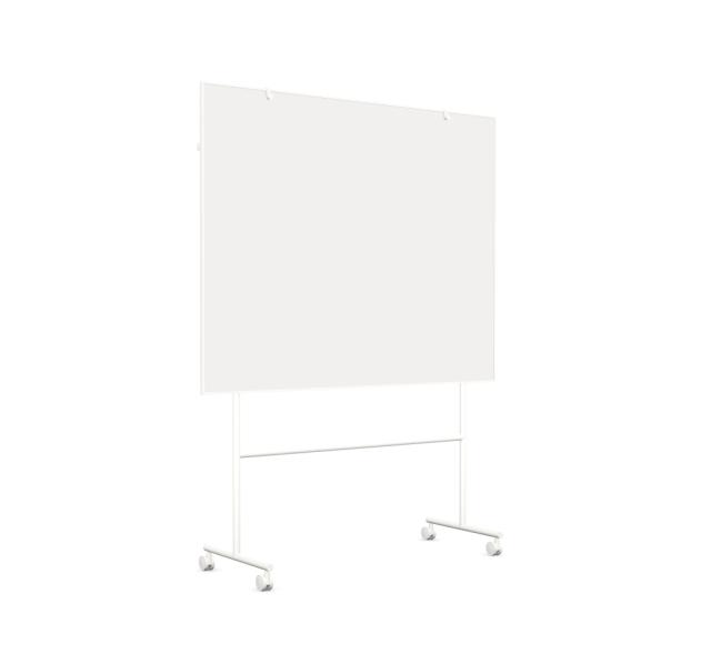 One mobil whiteboard 150,7x196, hvid