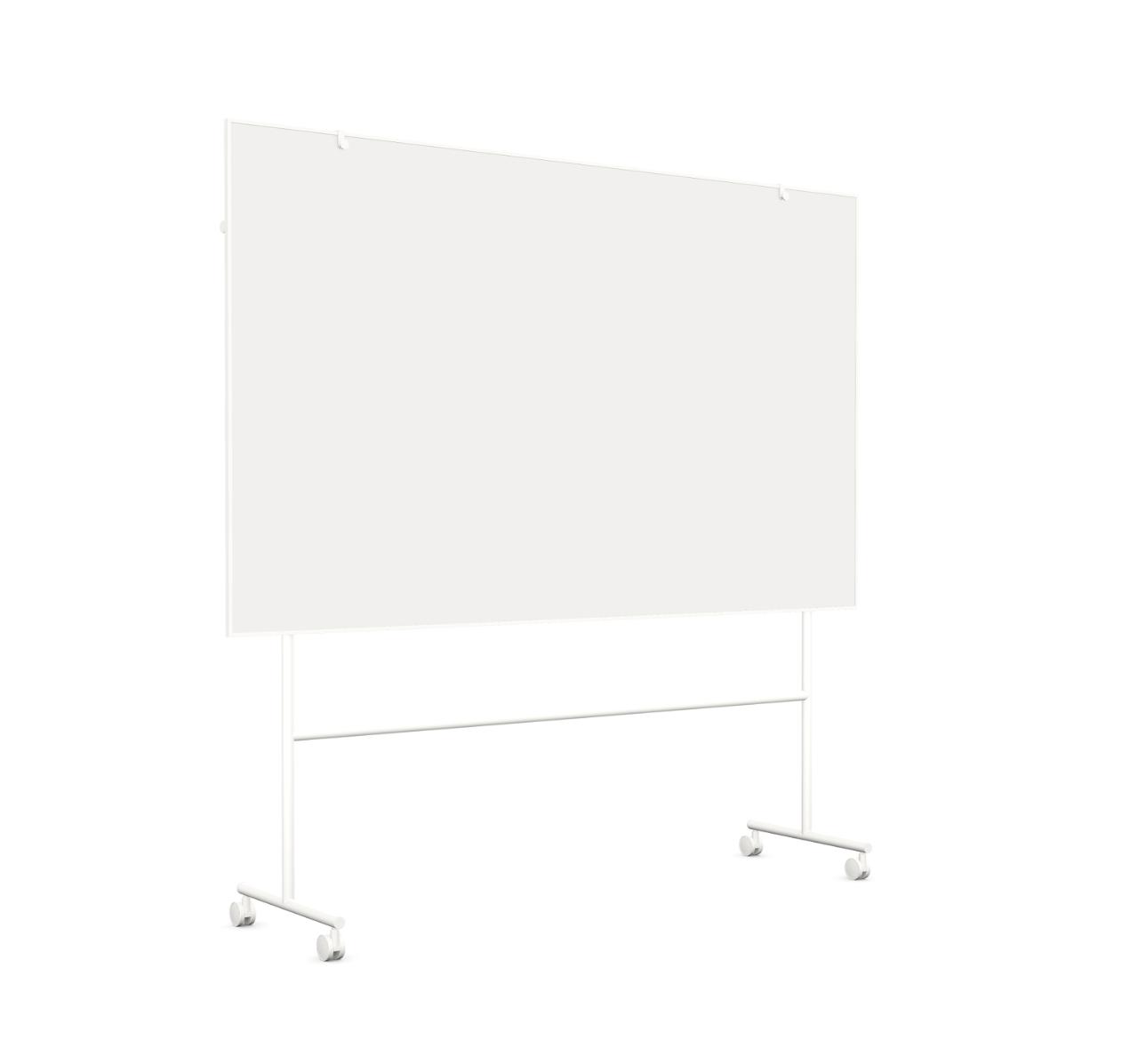 One mobil whiteboard 200,7x196, hvid