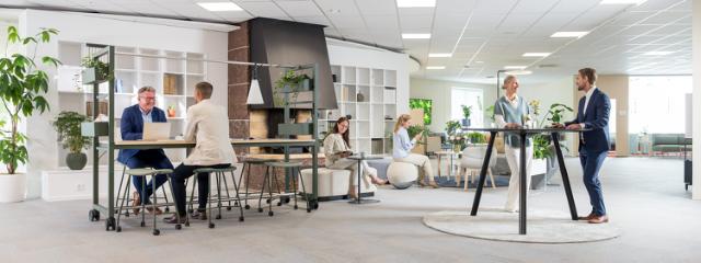 Lej dine kontormøbler til kontor, møderum, kantine og fællesområder