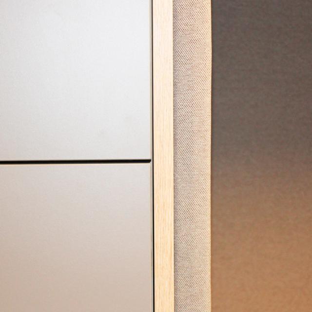 Detalje fra locker garderobeskabe hos Hisense i Taastrup
